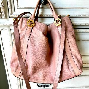 Gucci Pink Hobo Bag